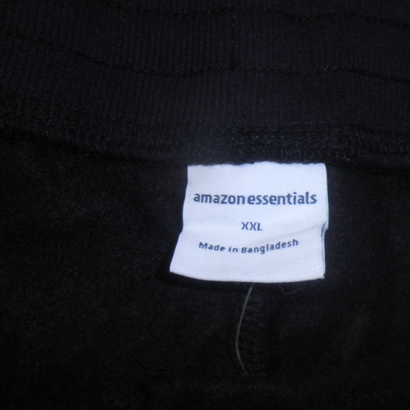 Women's Fleece Jogger Sweatpant, Black, XX-Large - Picture 7 of 8